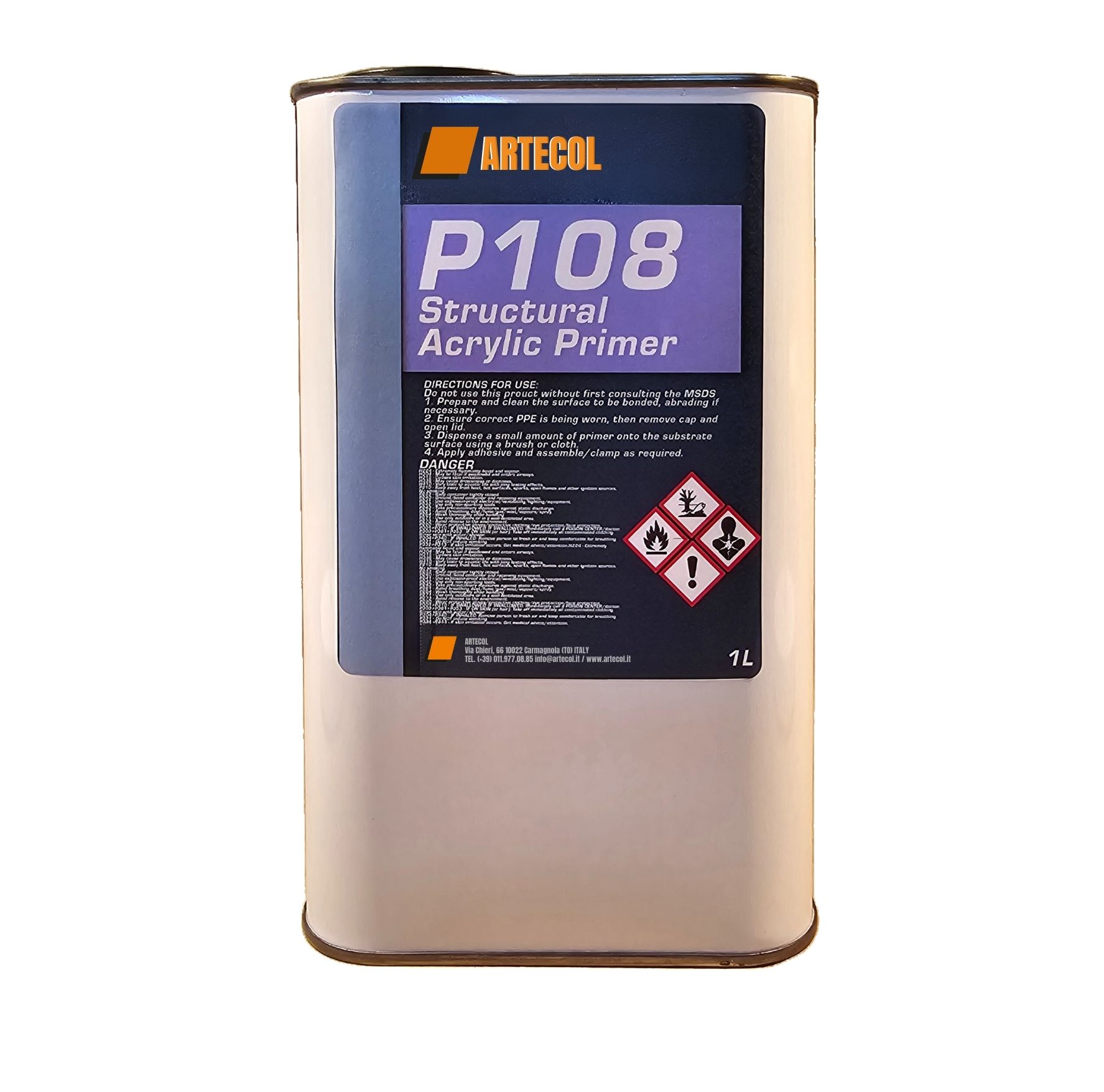 PRIMER P108 (low energy) LATTA 1 lt da ARTECOL