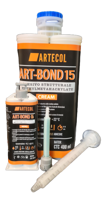 ART-BOND 15 (adesivo bicomponente strutturale MMA) rapporto 1:1 da ARTECOL