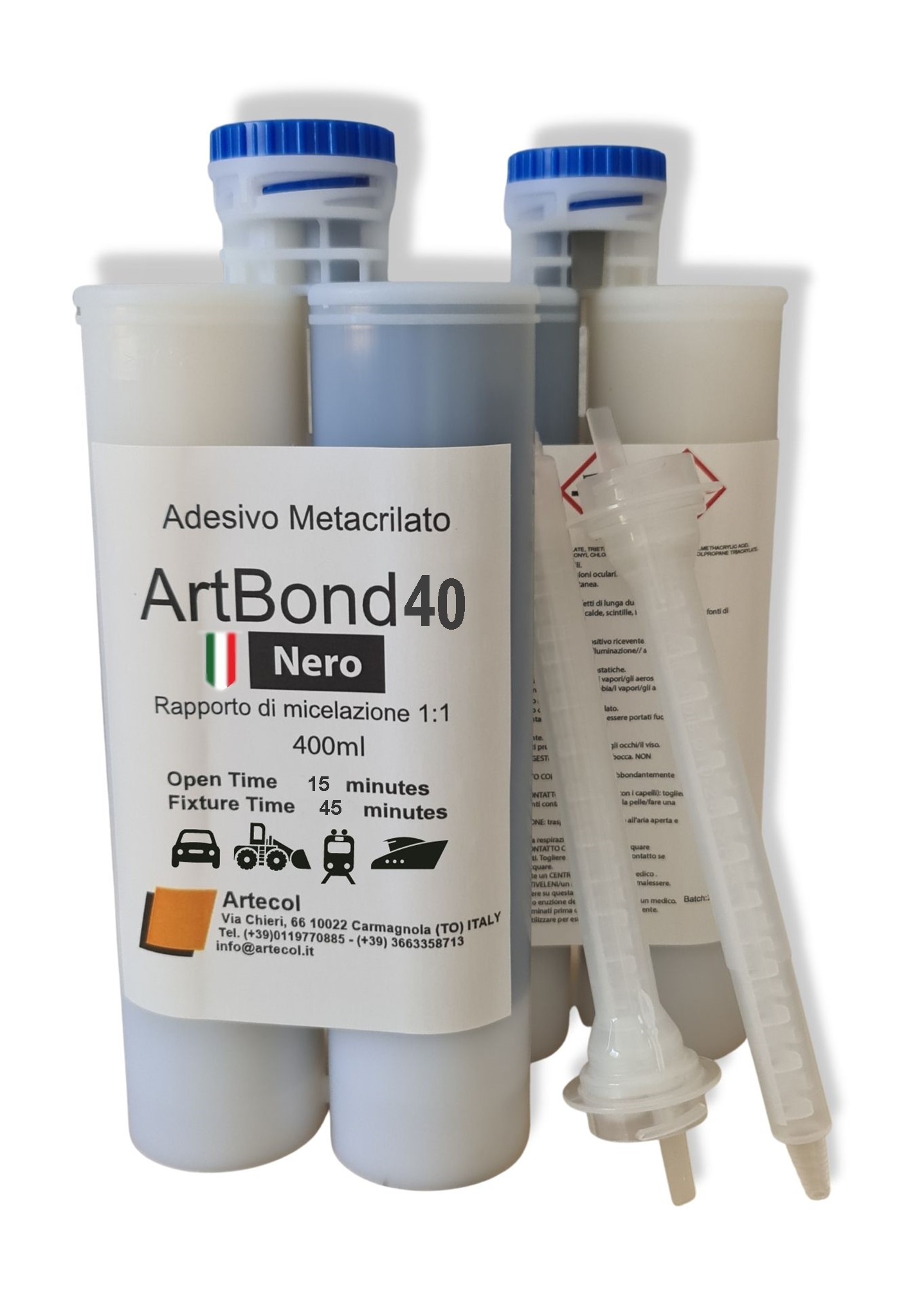 ART-BOND 40 Adesivo acrilico  bicomponente strutturale 1:1 da ARTECOL