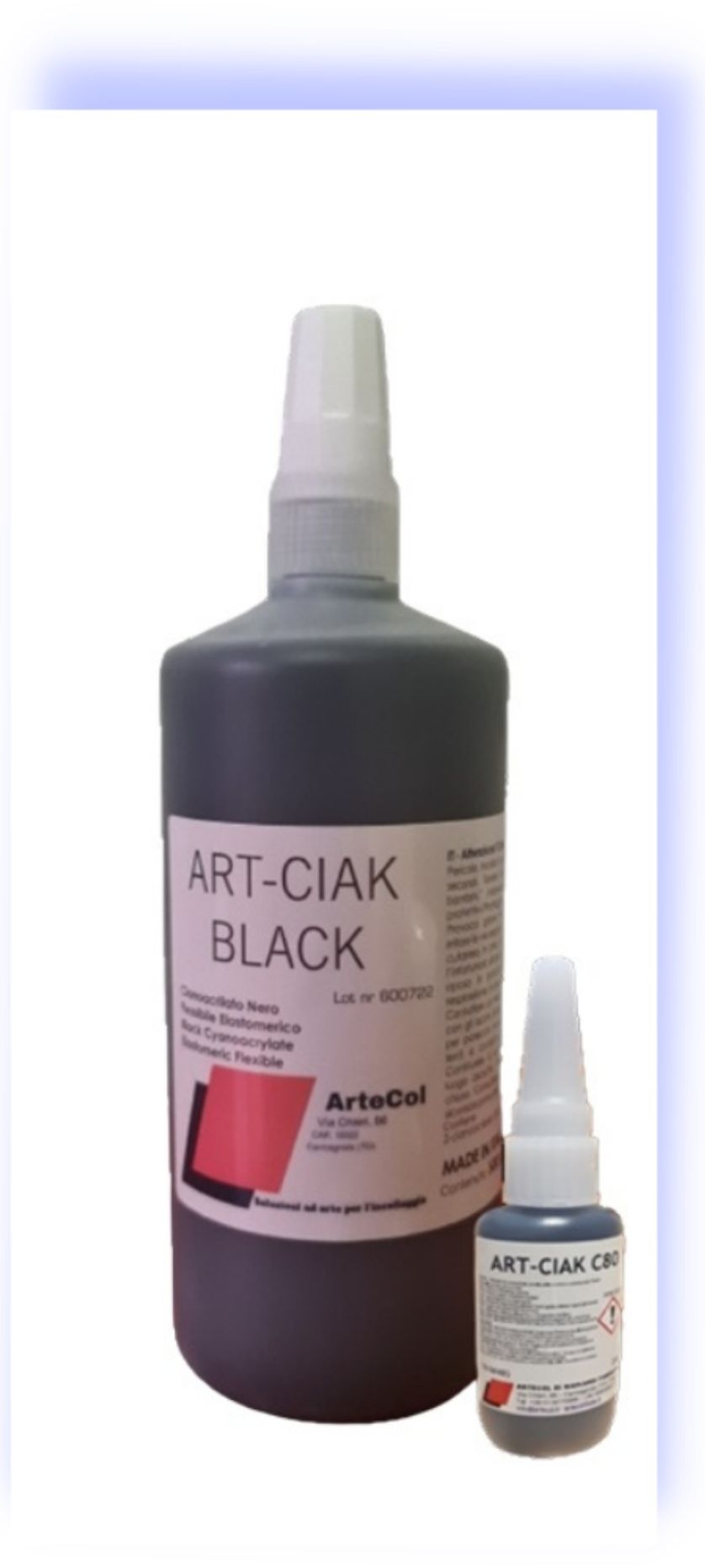 ART-CIAK 80 (adesivo istantaneo) specifico per gomme da ARTECOL