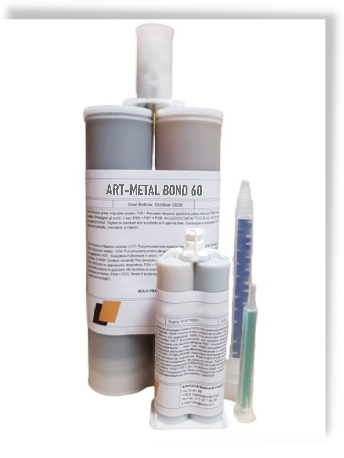 ART-METBOND60 NERO cartuccia 200 ml da ARTECOL