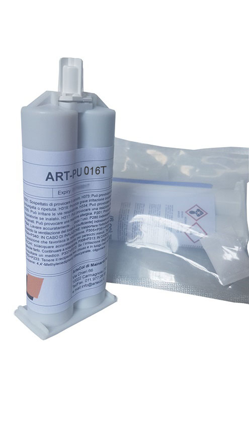 ART-PU T 016E (adesivo bicomponente struttturale trasparente). da ARTECOL