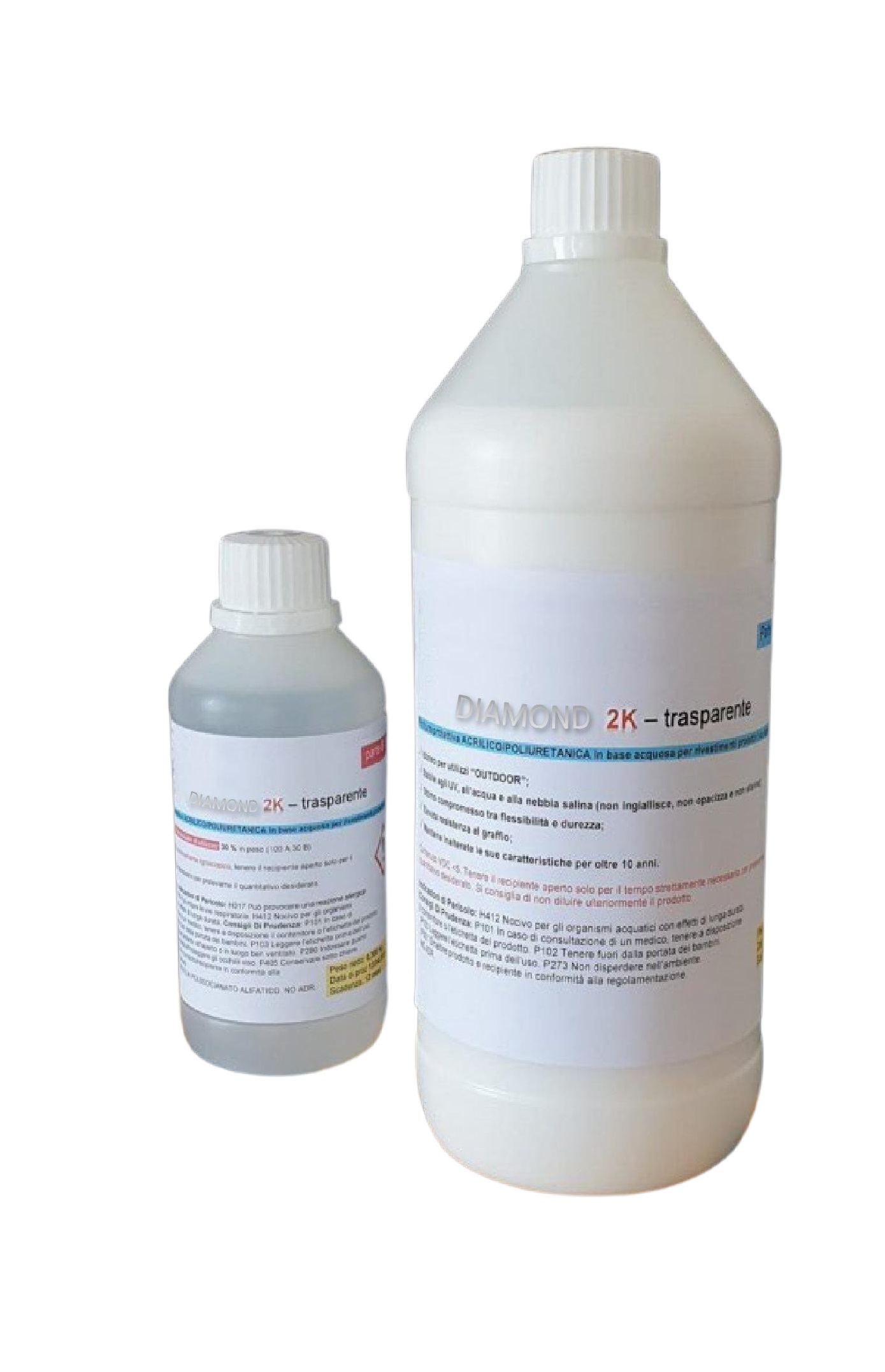 DIAMOND 2K Bicomponente trasparente antigraffio da ARTECOL