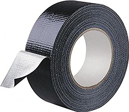 NASTRO  AMERICANO NERO sottile ad elevata appiccicosità 50 mm x 25 mt da ARTECOL